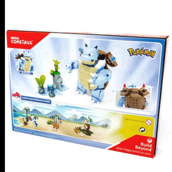 Mega Construx Pokemon Blastoise Set - Picture 6 of 6